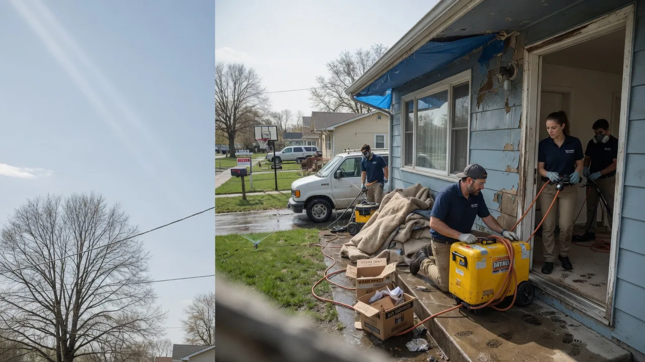 Basement Flood Cleanup in Munden, KS near me